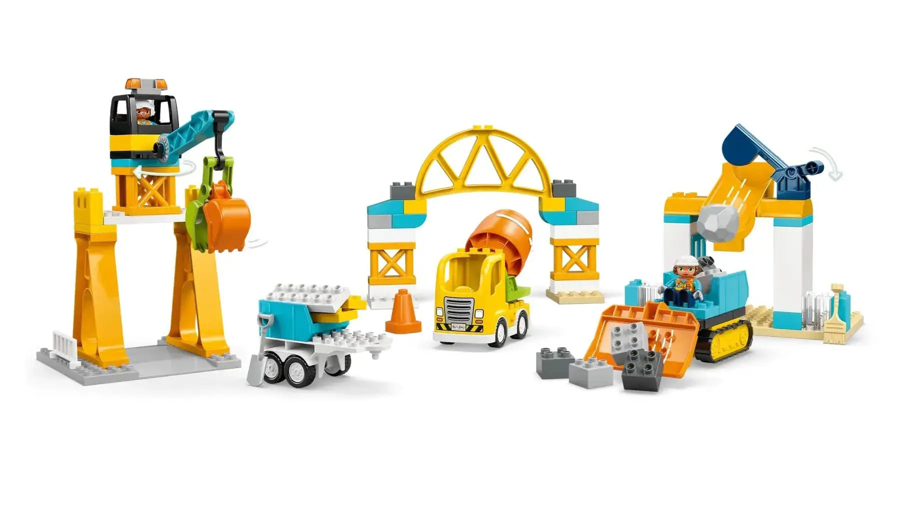 LEGO DUPLO 10476 3 in 1 Construction Site and Vehicles