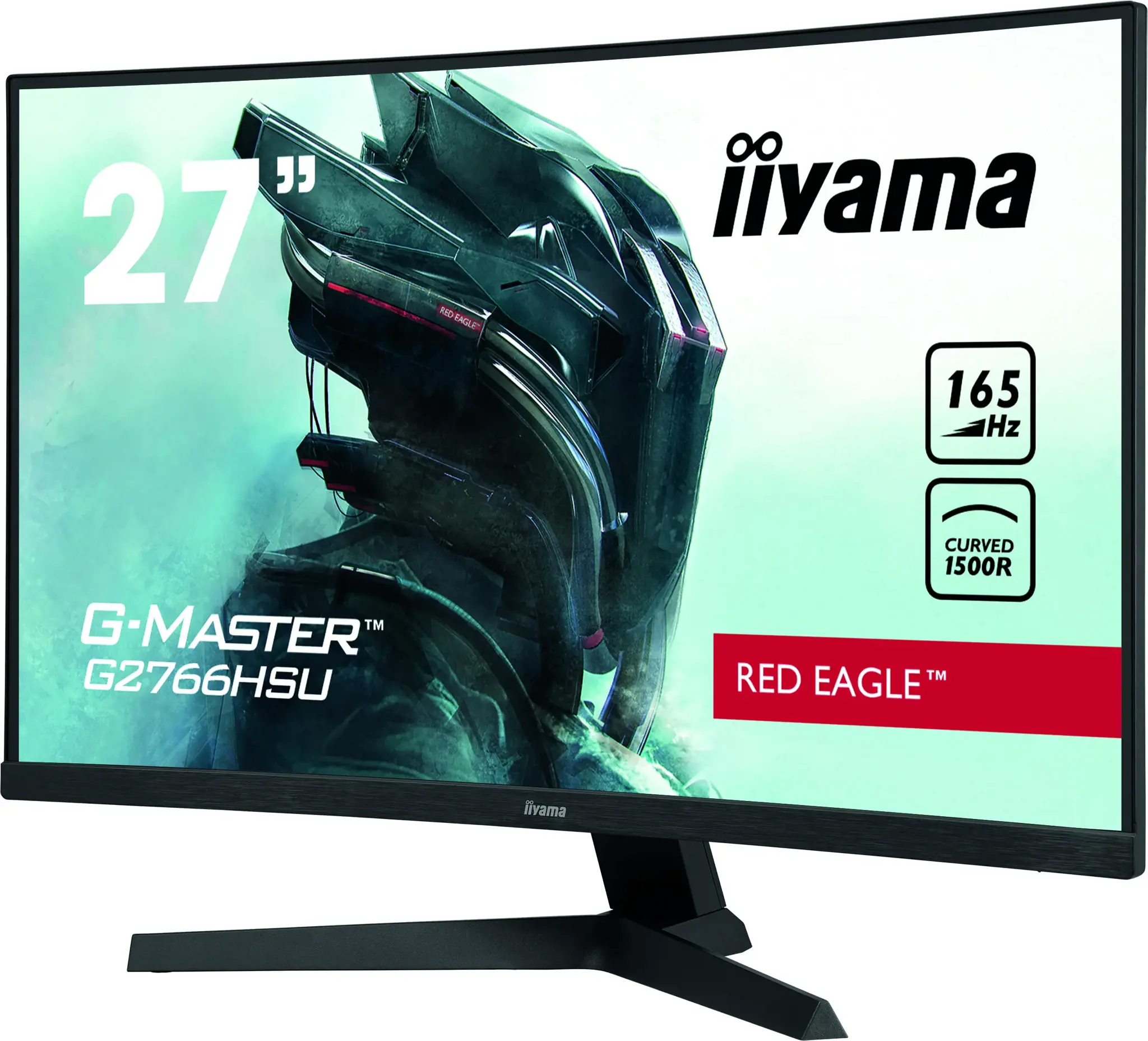 Monitorius iiyama G-MASTER G2766HSU-B1, 68.6 cm (27"), 1920 x 1080 pixels, Full HD, LED, 1 ms, Black