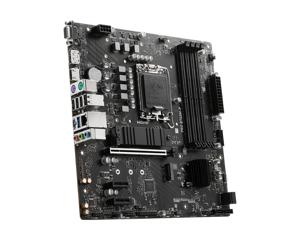 MSI PRO B760M-P DDR4, "Intel", LGA 1700, "Intel® Celeron®", "Intel® Pentium® Gold", DDR4-SDRAM, 128 GB, dviejų kanalų