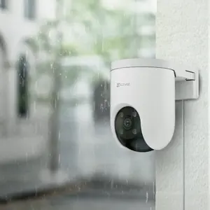 EZVIZ H8c PoE 2K, IP security camera, Outdoor, Wired, Ceiling/wall, White, Dome