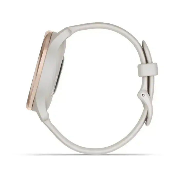 "Garmin vivomove Trend" baltas kremas, silikonas