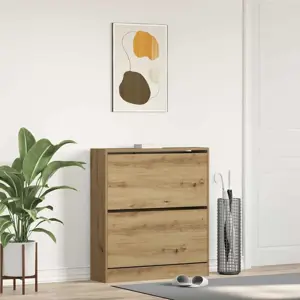 Batų spinta Dūminio ąžuolo 80 x 21 x 87.5 cm Apdirbta mediena