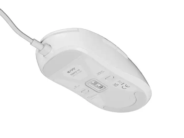 Fury | Gaming Mouse | Tanto T4 | Wired | USB | White
