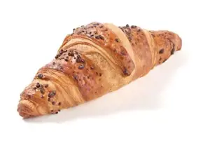 Kruasanas su šokoladu ir riešutais, 90 g x 12 vnt,  S7145