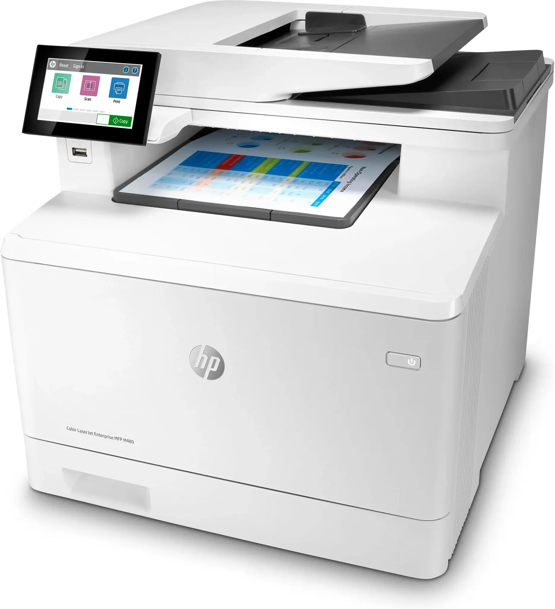 HP Color Laserjet Enterprise MFP M480f 