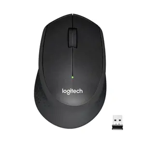 LOGITECH M330 Silent Plus Black - 2,4 GHz - EMEA