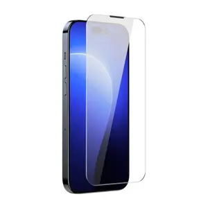 "Baseus Crystal" grūdintas stiklas, atsparus dulkėms 0,3 mm, skirtas "iPhone 14 Pro" (2 vnt.)