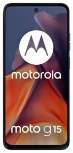 Motorola moto g15 17.1 cm (6.72") Dual SIM Android 15 4G USB Type-C 8 GB 128 GB 5200 mAh Blue