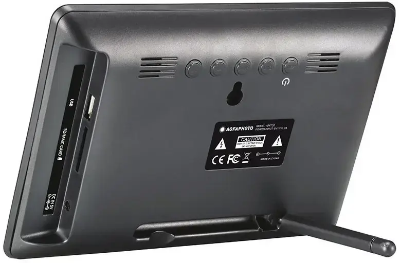 "Agfa Photo APF700" skaitmeninis nuotraukų rėmelis 7 juodas