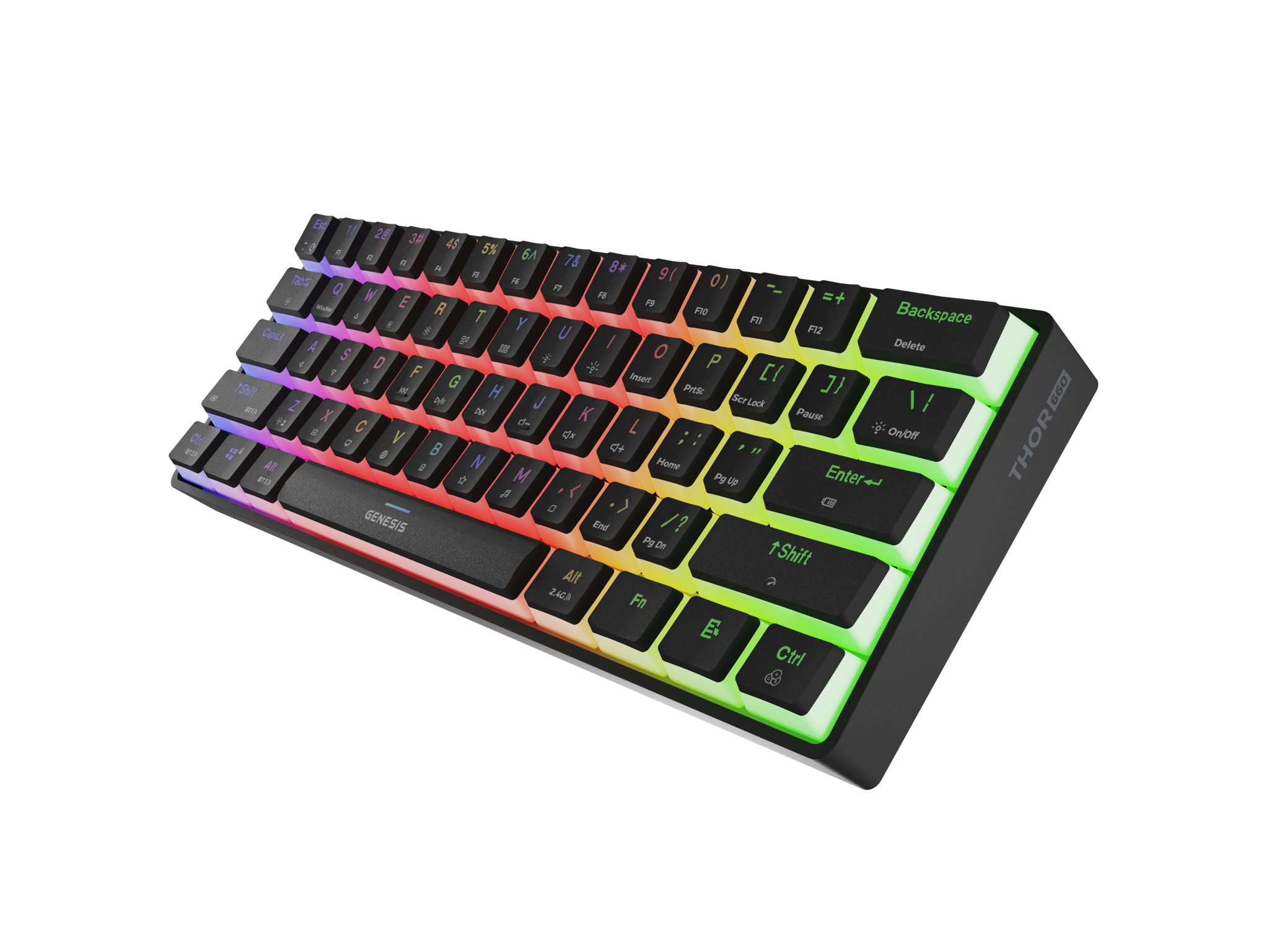 Genesis | THOR 660 G2 | Gaming keyboard | Wireless/Wired | US | Tactile | Black