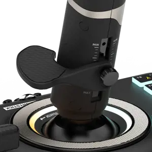 "Turtle Beach VelocityOne", Joystick, kompiuteris, "Xbox One", "Xbox Series S", "Xbox Series X", laidinis ir belaidis, "Bluetooth" / USB, C tipo USB, juodas