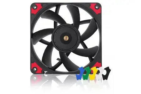 NOCTUA NF-A12x15 PWM Chromax.black.swap ventiliatorius