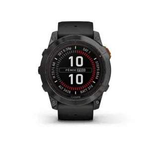 "fenix 7X Pro Sol", šiferio pilkos spalvos stalviršis su juoda juosta, EMEA/AUS/NZ/AFR