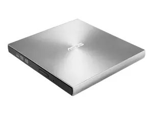 ASUS ZenDrive U9M, sidabrinis, dėklas, horizontalus, nešiojamasis kompiuteris, DVD±RW, USB 2.0