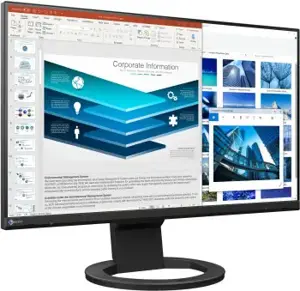 EIZO FlexScan EV2480-BK, 60.5 cm (23.8"), 1920 x 1080 pixels, Full HD, LED, 5 ms, Black