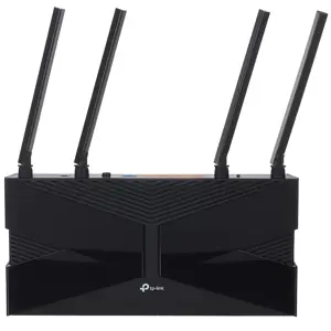TP-Link ARCHER AX23, "Wi-Fi 6" (802.11ax), dviejų dažnių (2,4 GHz / 5 GHz), Ethernet LAN, 5G, juodas, stalinis maršrutizatorius