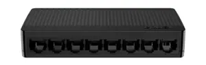 "Tenda" SG108M tinklo komutatorius Nevaldomas "Gigabit Ethernet" (10/100/1000) Juodas