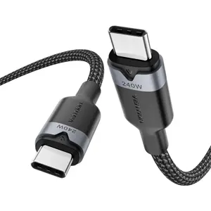 USB-C to C 2.0 Vention3.1 5A 240W 2m BK cable