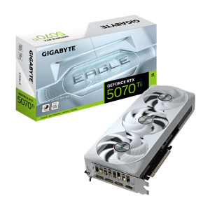 Vaizdo plokštė GIGABYTE GeForce RTX 5070 Ti 16 GB, GDDR7, GV-N507TEAGLEOC ICE-16GD 1.0