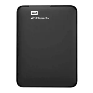 "WD Elements" 4 TB kietasis diskas USB3.0 nešiojamasis 2,5 colio RTL išorinis juodos spalvos