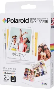 Polaroid photo paper Instant Zink 3x4 20pcs