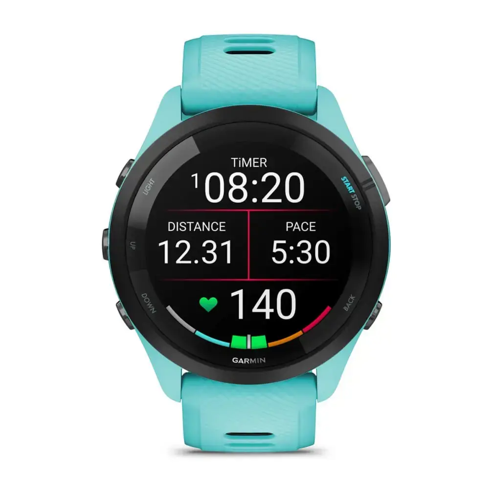 "Garmin Forerunner 265 Music", Aqua