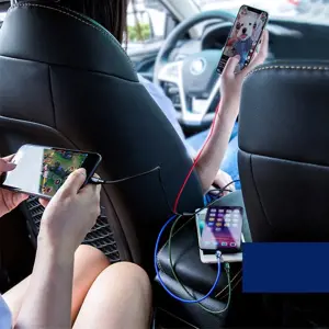 Baseus Fast USB Cable 4in1 2xUSB-C / Lightning / Micro 3,5A 1,2m - Black