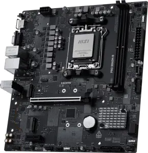 Mainboard MSI AMD B840 SAM5 Micro-ATX Memory DDR5 Memory slots 2 PROB840M-B