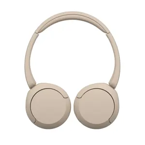 "Sony" WH-CH520, belaidis, skambučiai / muzika, 20 - 20000 Hz, 147 g, ausinės, kreminės spalvos
