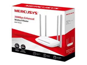 "Mercusys MW325R" belaidis maršrutizatorius Vienbangis (2,4 GHz) Fast Ethernet Baltas