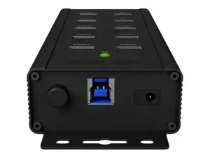 ICYBOX IB-HUB1703-QC3 IcyBox 7x USB 3.0 prievadų šakotuvas ir 3 įkrovimo prievadai