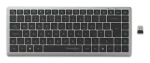 Kensington KB435 EQ Rechargeable Multi-Device Compact Klaviatūra RF+BT, US, Space Grey