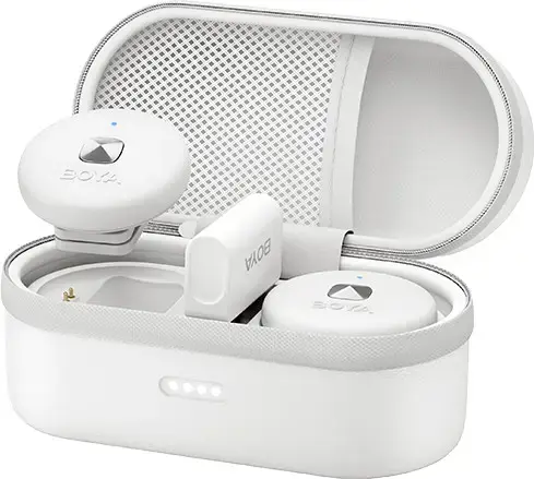 Boya wireless microphone Omic Wireless USB-C, white
