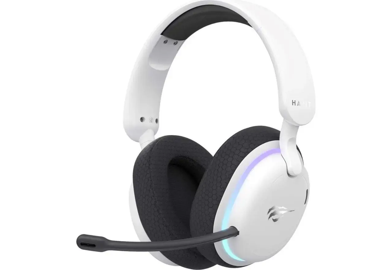 Havit Fuxi-H7 - gaming headphones, black and white