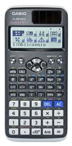 CASIO MOKSLINIS SKAIČIUOTUVAS FX 991CEX CLASSWIZ JUODAS, 12 SKAITMENŲ EKRANAS