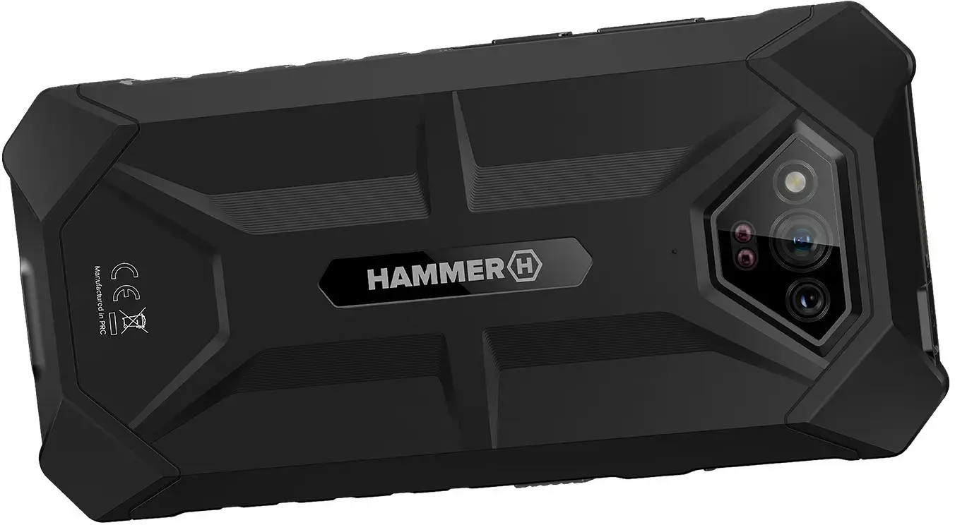 Mobilusis telefonas Hammer Iron, 64 GB, Juoda