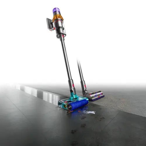 Dyson V15s Detect Submarine Belaidis dulkių siurblys, Nickel/Yellow (SPEC)