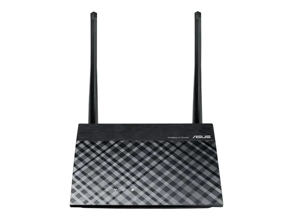 ASUS RT-N12LX, "Wi-Fi 4" (802.11n), Ethernet LAN, juoda