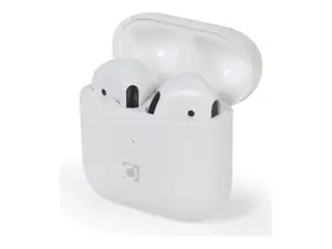 GEMBIRD "Bluetooth" TWS ausinės Vallett blizgios baltos spalvos