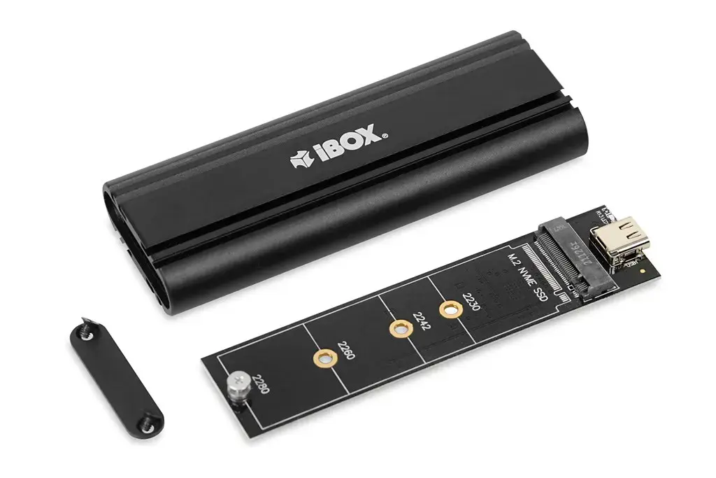 "I-BOX HD-07 SDD M2.NVME 10GB/S KORPUSAS