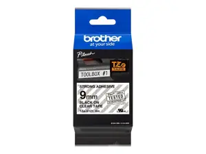 Brother TZeS121, TZ, 8 m, 1 vnt., lizdinė plokštelė, 9 mm