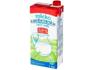 Pienas ZAMBROWSKIE, 3,2%, UAT, 1 l