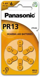"Panasonic" klausos aparato baterija PR13L/6DC