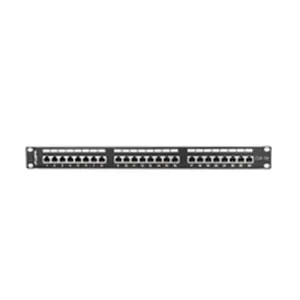 LANBERG PPS5-1024-B Lanberg Patch Panel 24 prievadų 1U, kat. 5e, ekranuota, juoda