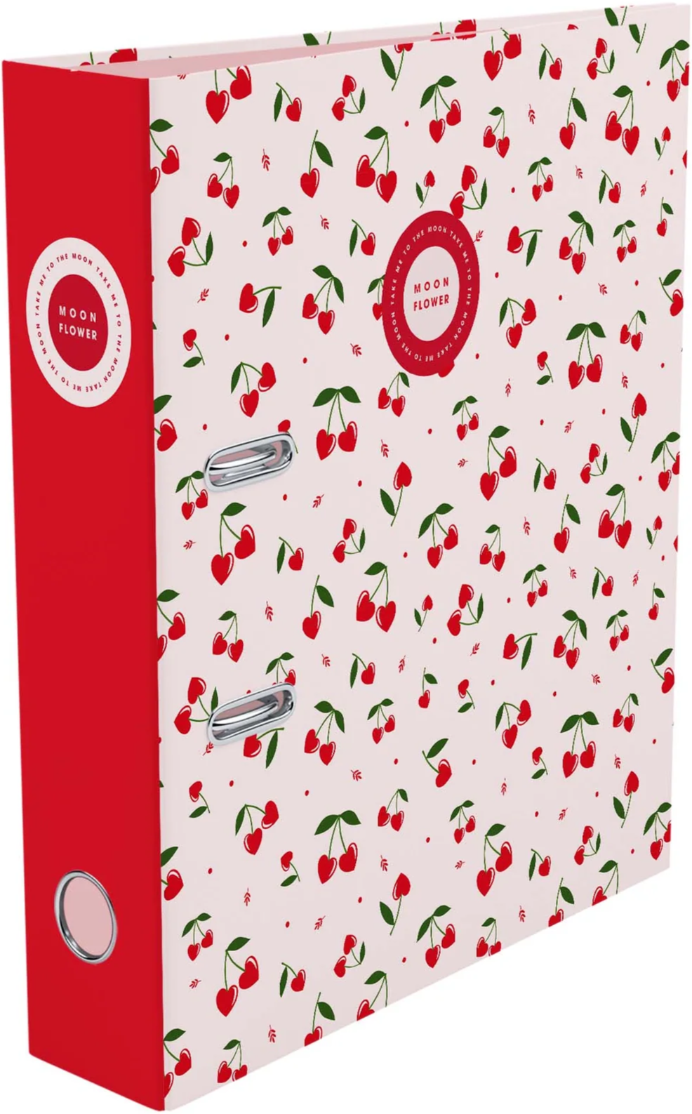 A4 Lever Arch File Teen Moonflower