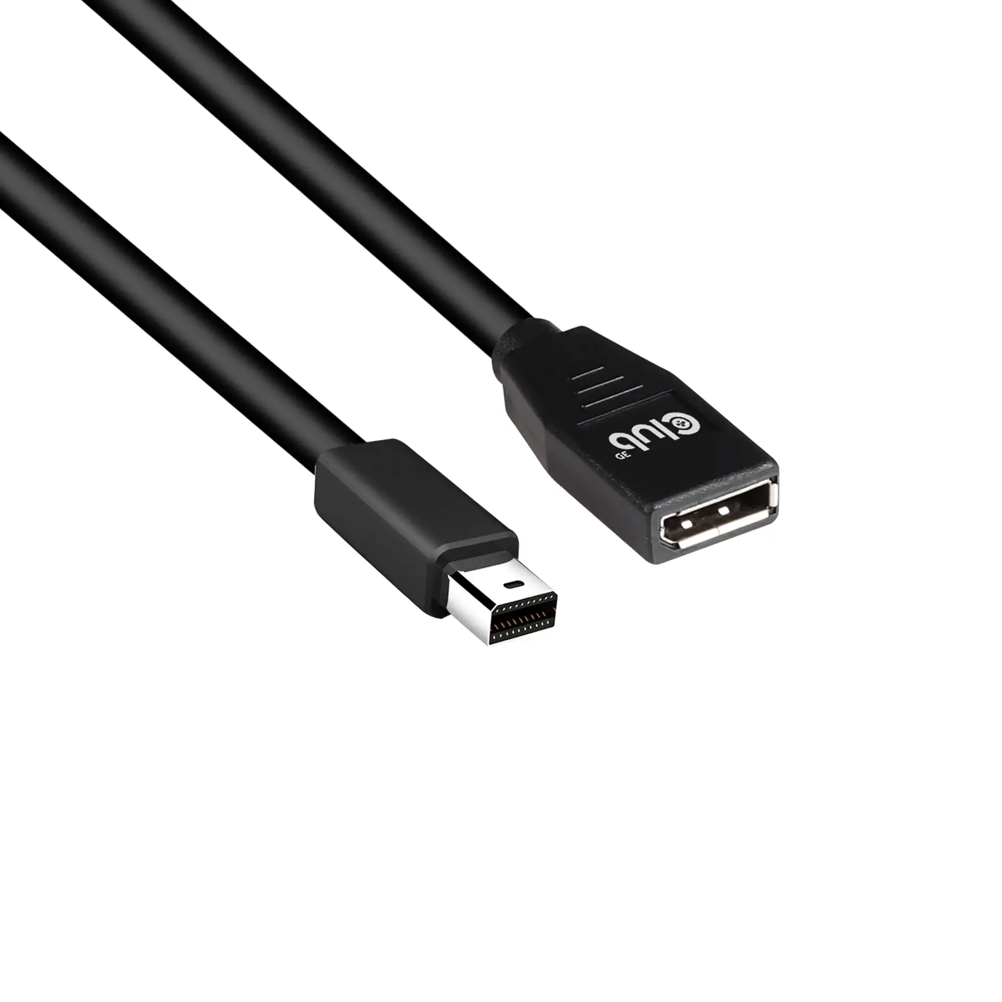 CLUB3D Minidisplay port 1.4 to Displayport extension cable 8k60hz M/F 1m/3.28ft