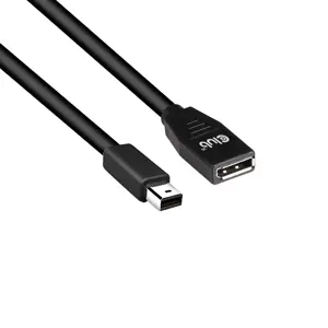 CLUB3D Minidisplay port 1.4 to Displayport extension cable 8k60hz M/F 1m/3.28ft