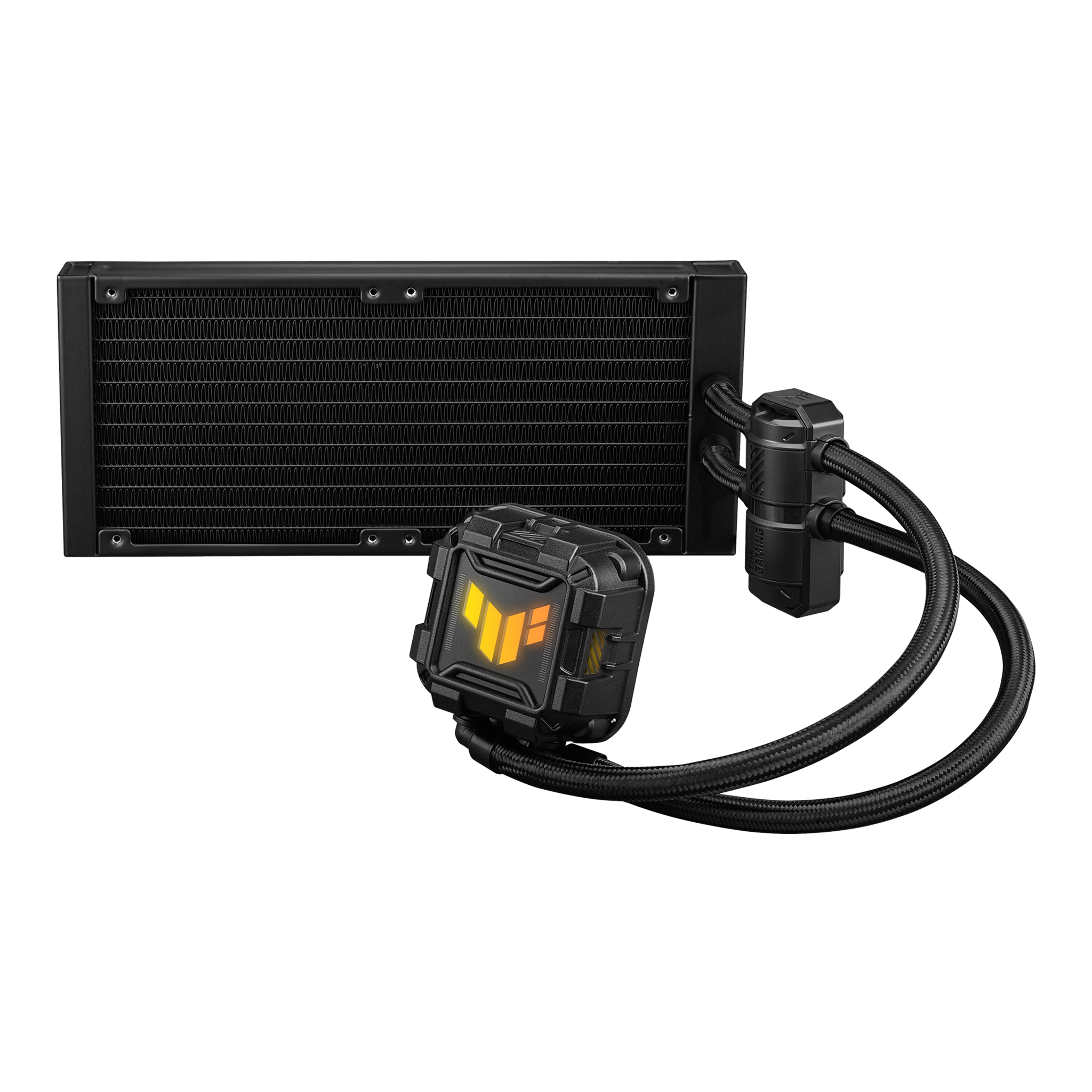 ASUS TUF GAMING LC II 240 ARGB, Skystųjų aušintuvų rinkinys, 12 cm, 2000 aps/min, 29 dB, 67 cfm, 113,8 m³/h