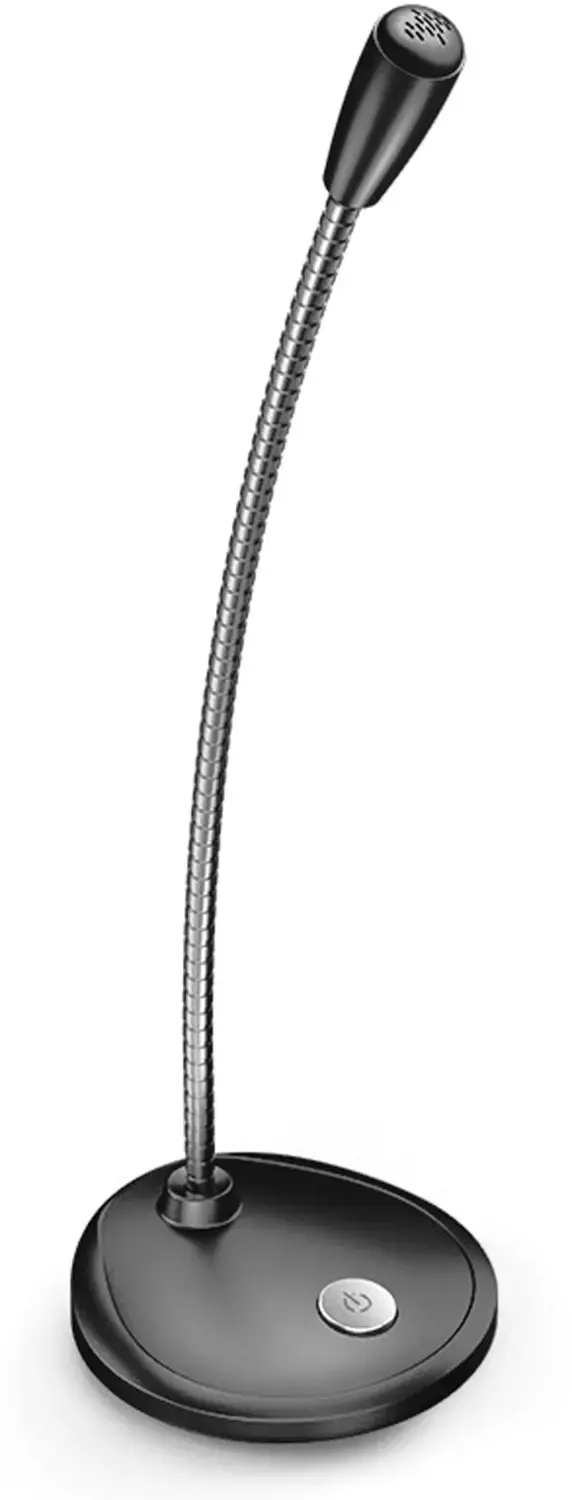 Platineto mikrofonas PMOD1, juodas (45574)