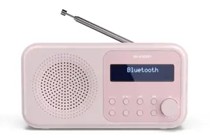 Sharp DR-P420, Portable, Digital, DAB, DAB+, FM, Auto scan, Auto tuning, 2 W, AAC